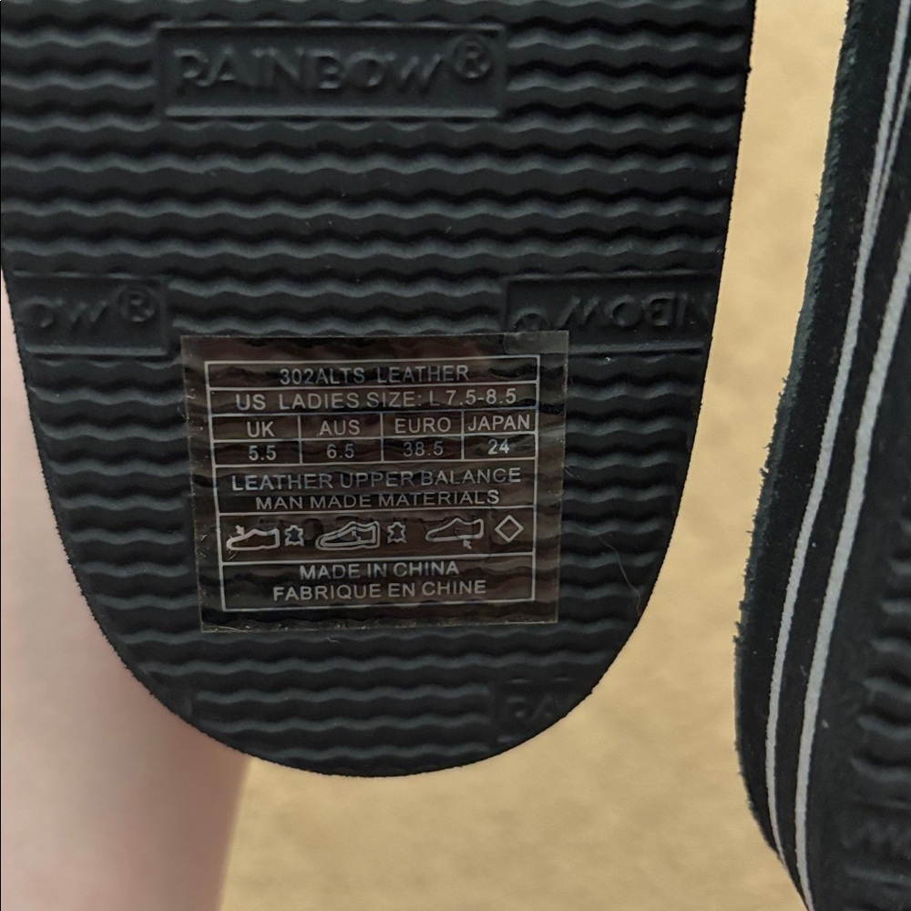 Brand New Rainbow Flip Flops - Picture 3 of 4